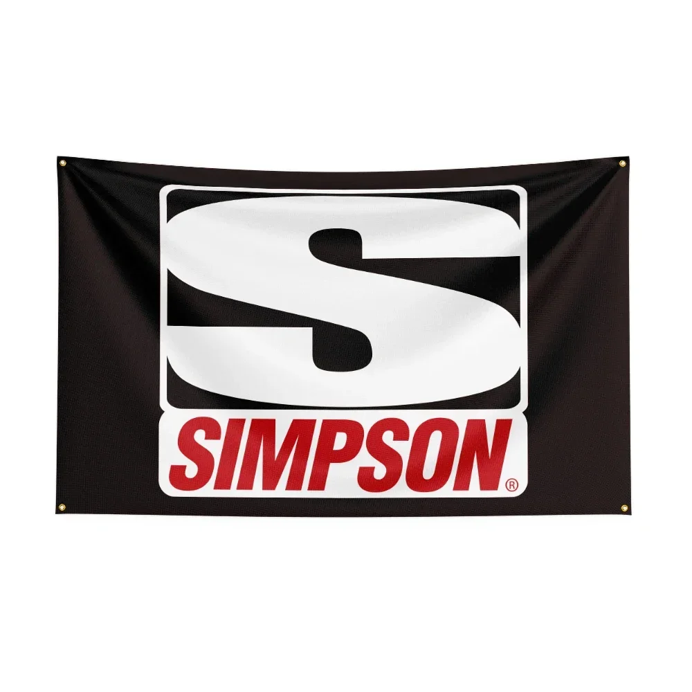 3X5 FT Simsons Flag Polyester Printed Motorcycle  Banner For Decor