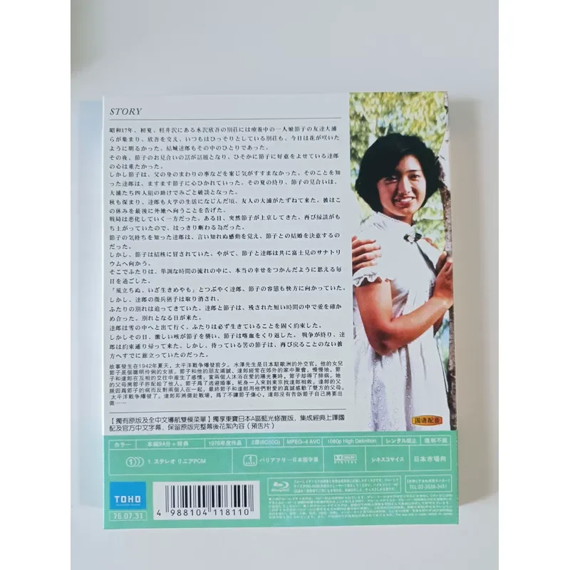 Blu-ray Disc Fengli Encounter Remnant Dreams Real Picture Shooting Brand New Unopened Suitable For