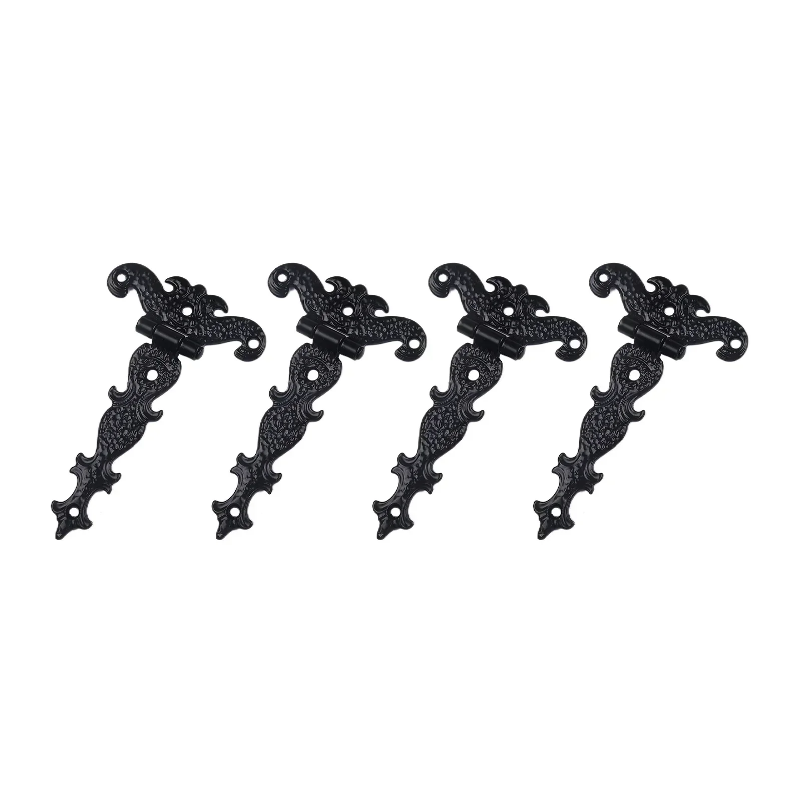 Hinges Zinc Alloy Hinge Convenient Installation Unique Vintage Design Wooden Box Hinge Furniture Hardware Accessories