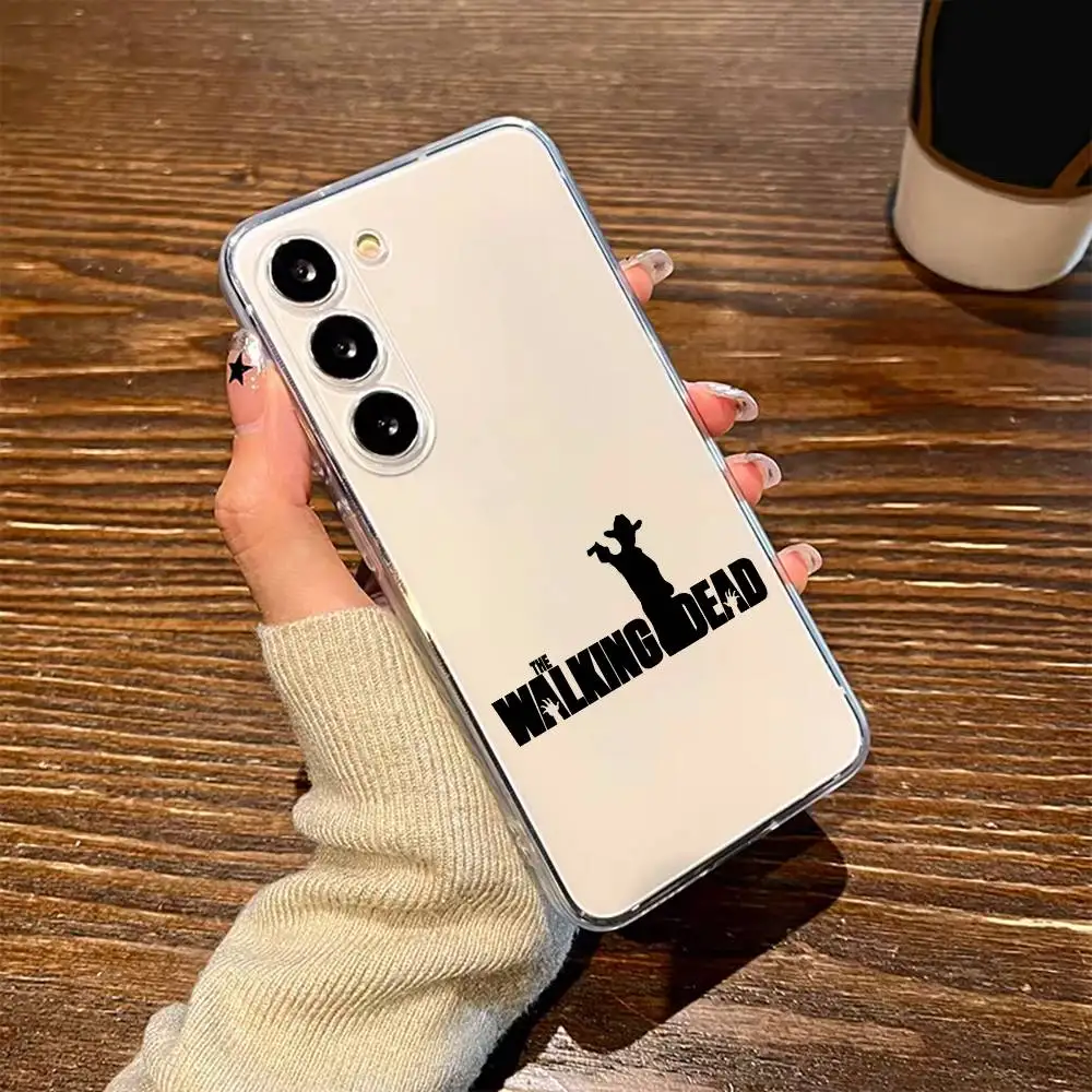 Cool The Walking Dead  For Samsung A10 A12 A31 A40 A70 Transparent Cover Phone Case