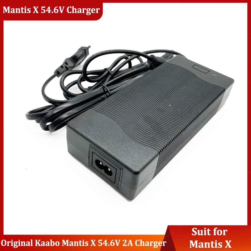 Original Kaabo Mantis 8/10 Charger 54.6V 2A Charger for 48V Kaabo Mantis 8/10 Electric Scooter Official Kaabo Accessories