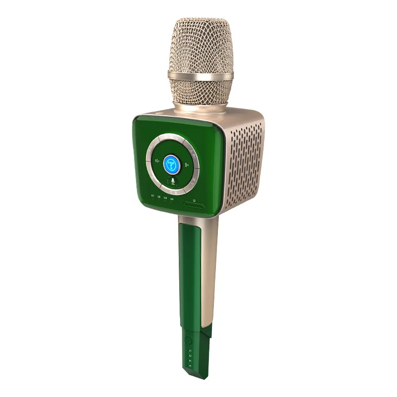 V1Pro Smart Wireless Dynamic Microphone Speaker Combo XLR Type C Connectors Cardioid Polar for TV KTV Hosting Home Singing