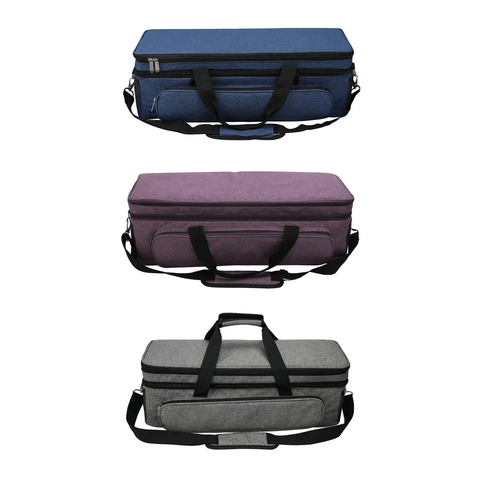 

Die Cut Machine Carrying Case Handbag with Pockets Large Capacity Water Resistant Lightweight Organizer Suitcase Storage Case