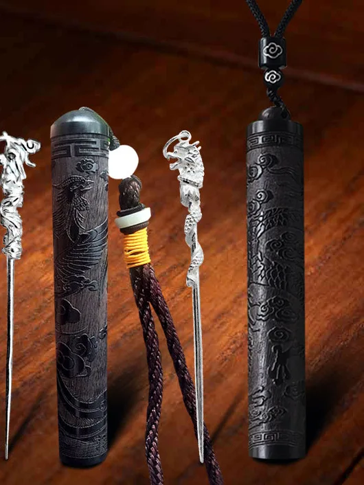 argent-pur-s990-tootis-beau-bois-bla-ebene-support-tooti-portable-personnel-menage-stockage-cadeau