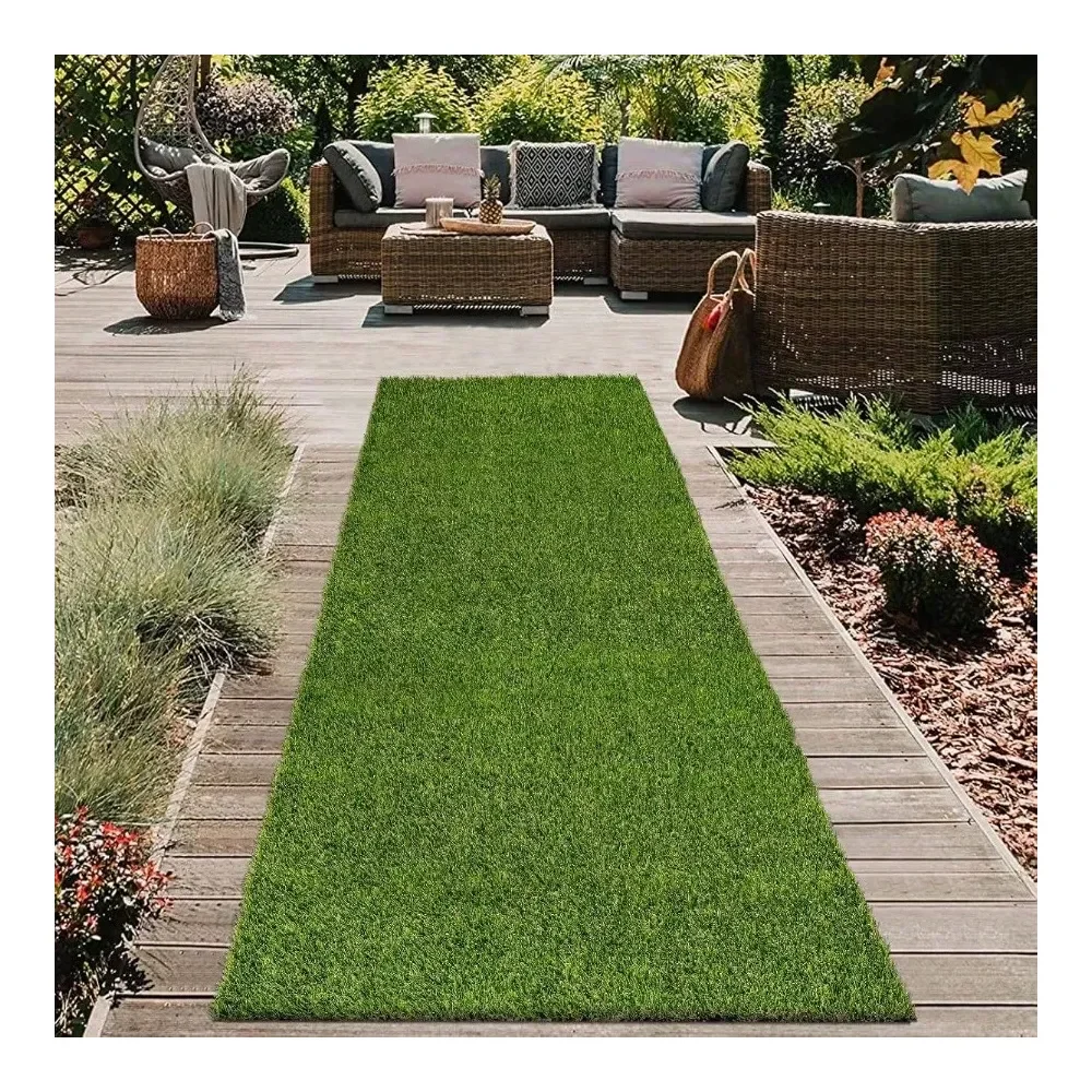 

Turf Rug, 3x5 Grass With Drainage Hole, Reusable Grass Turf Pee Pad Dog Potty Training Indoor Outdoor Use