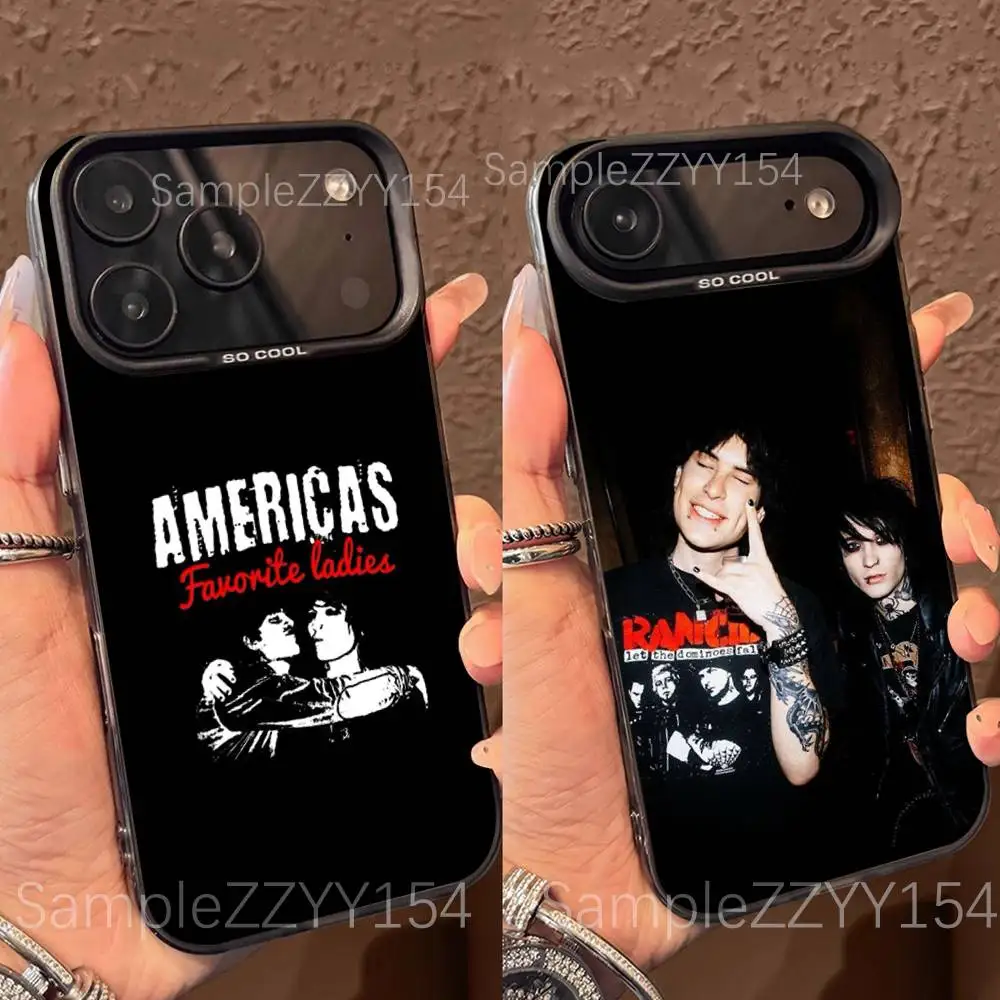 

Jake Webber Johnnie Guilbert Phone Case For iPhone 17,16,15,14,13,12,X,8,Pro,Max,Plus,E,SE4,Air,Mini Black IMD Matte