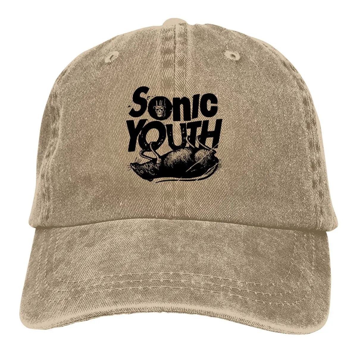 Summer Cap Sun Visor Large Hip Hop Caps Sonic Youth Cowboy Hat Peaked Hats