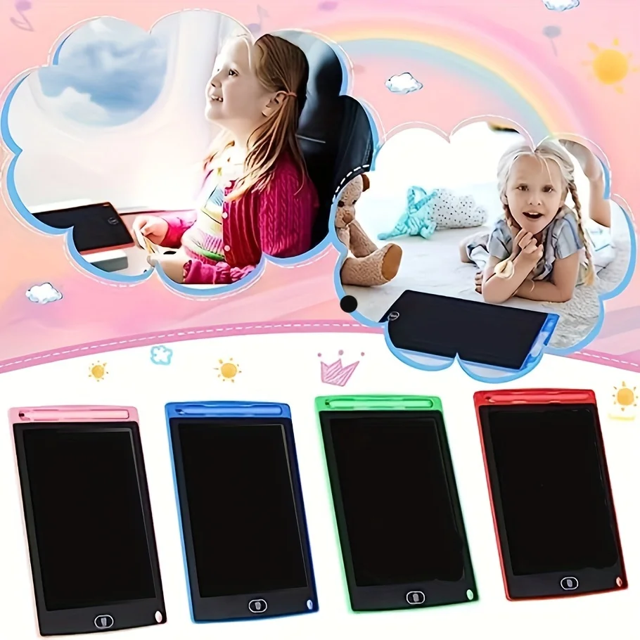 Prancheta eletrônica para crianças, Escrita de tela LCD, Comprimidos de desenho gráfico digital, Almofada de escrita eletrônica, 8.5in