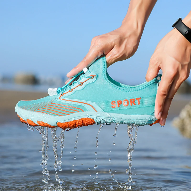 

Men's Water Shoes WoMen's Barefoot Beach Shoes Upstream Breathable Sport Shoe Quick Dry River Sea Aqua Sneakers