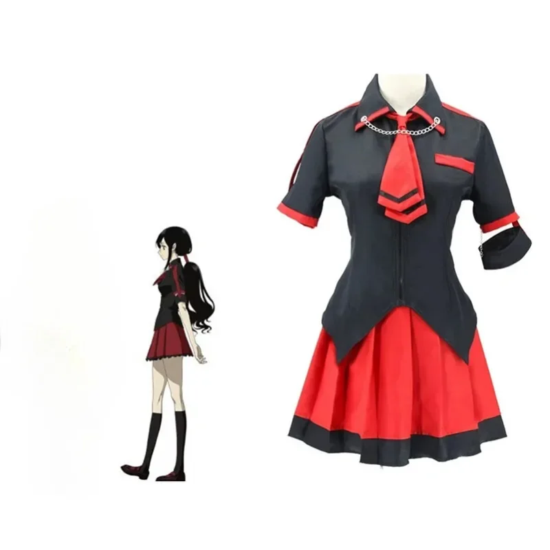 

Anime Blood-C Kisaragi Saya Girl Clothes Uniform Cosplay Costume Girl's Daily School Uniform For Chrismas Party