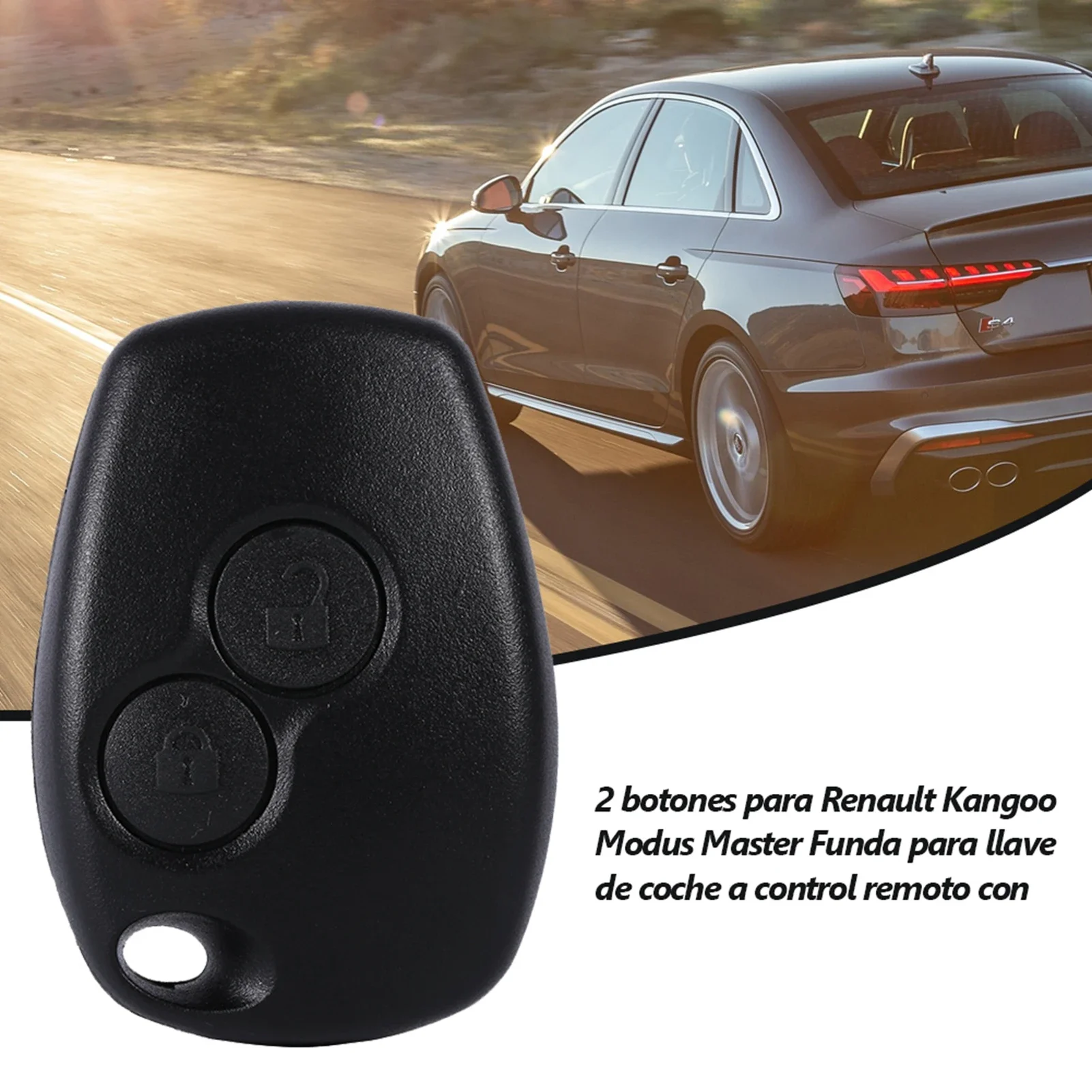 Remote 2 Buttons Auto Car Key Fob Shell Cover Case For Kangoo Modus Master