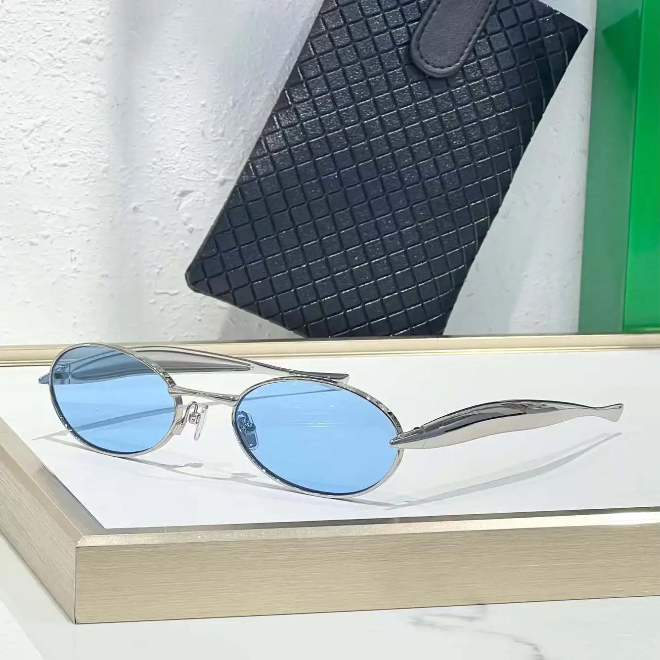 

BV386SINS Персонализированные роскошные солнцезащитные очки Faionable Beach Par рекламы Ретро Sle УФ-защита круглая оправа Сардина Дизайн