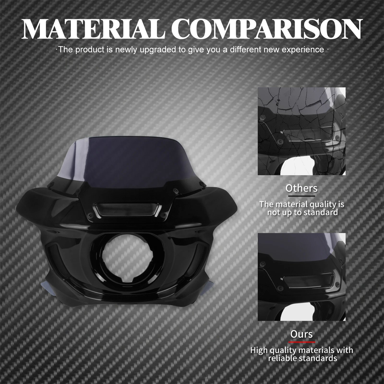 Motorcycle Headlight Fairing Cover Front Mask Head Light Mount Kit For Harley Softail 2018-up Low Rider 2022-2025 ST EL DIABLO