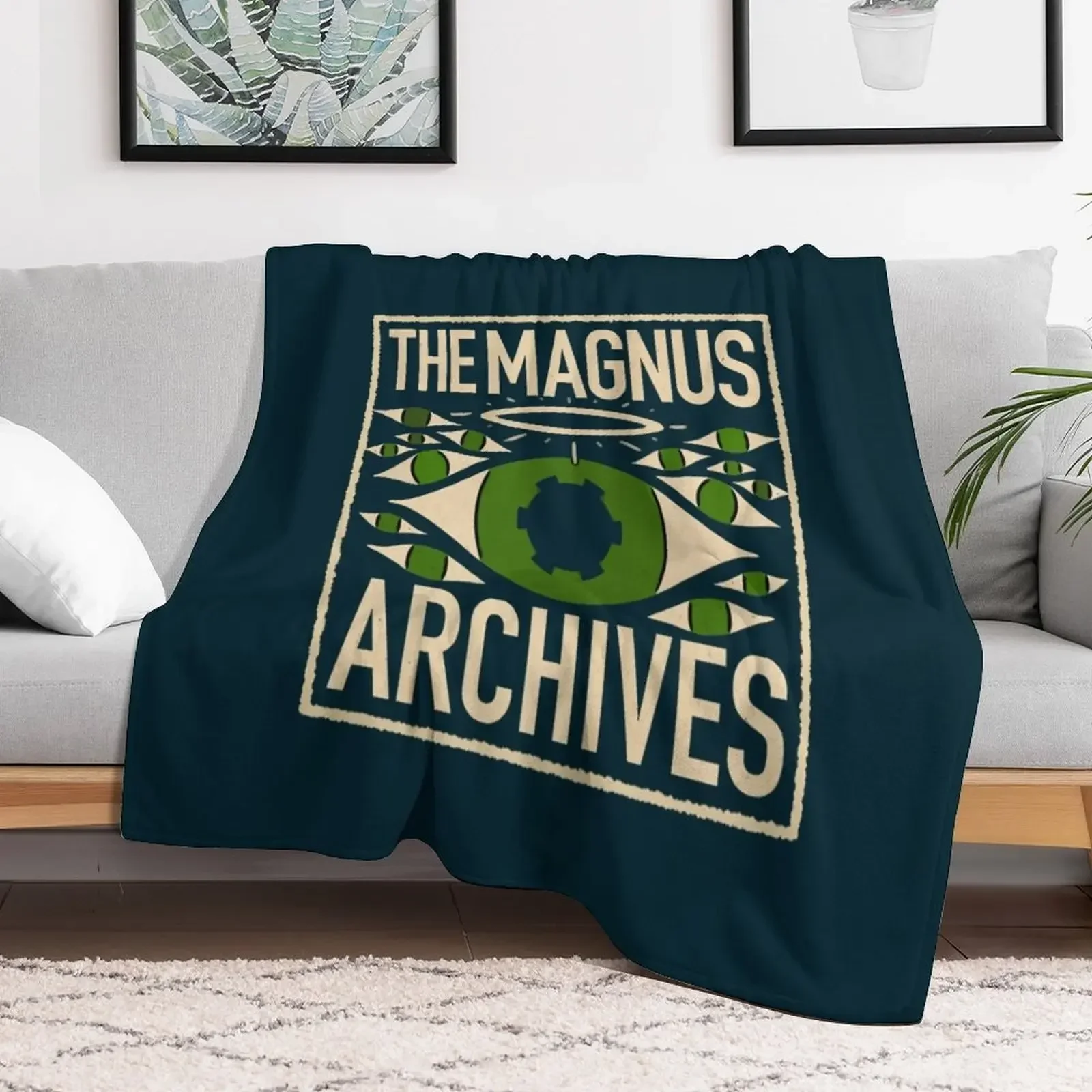 

the magnus archives vintage Throw Blanket Soft Plush Plaid Weighted For Decorative Sofa Blankets