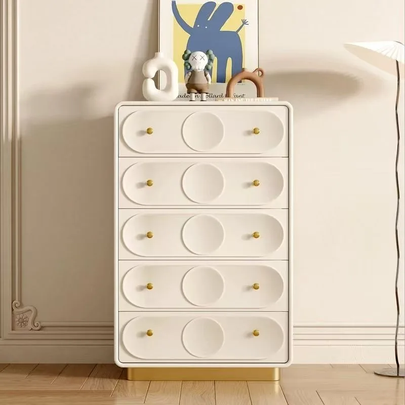

Solid wood paint chest of drawers, six chest of drawers, eight chest of drawers, entrance locker, living room storage cabinet