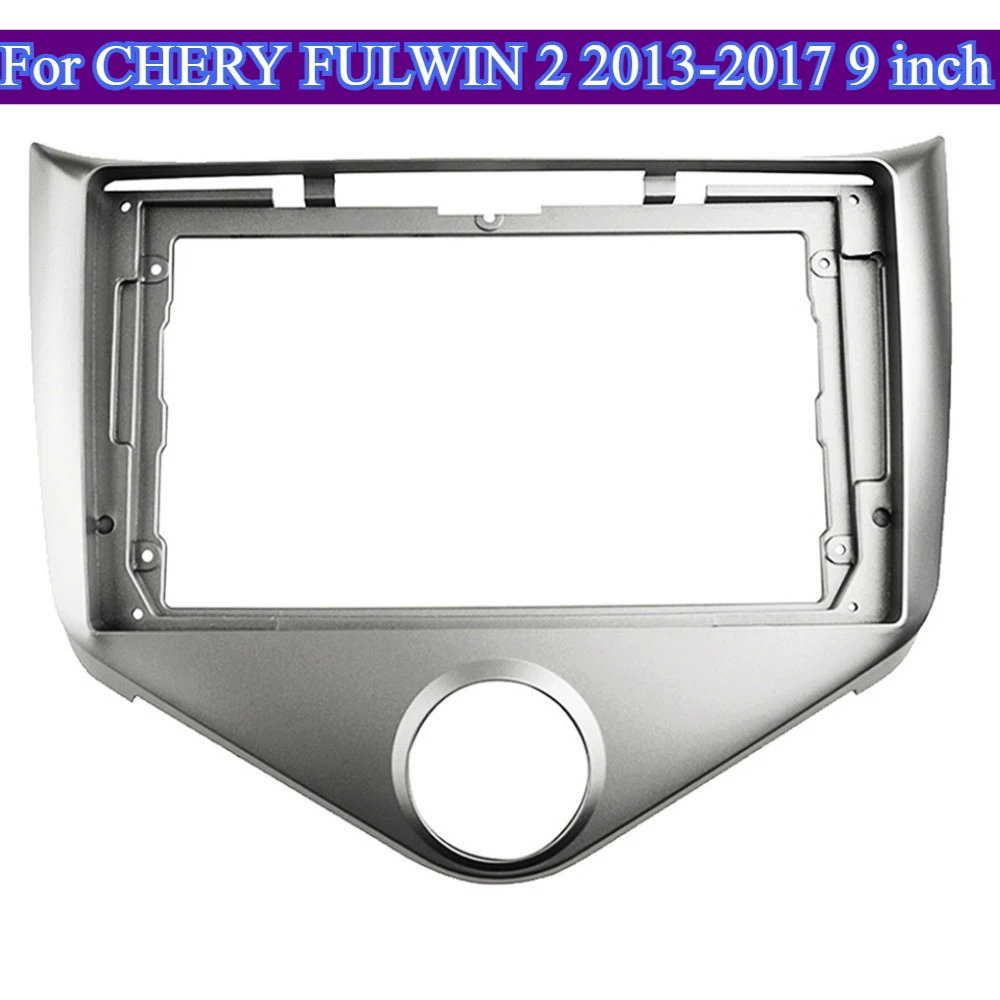 

For CHERY FULWIN 2 Accessories 2013-2017 Covers 9'' Car Frame Dashboard Radio Auto Parts DVD Player Systems Without Battery Tool