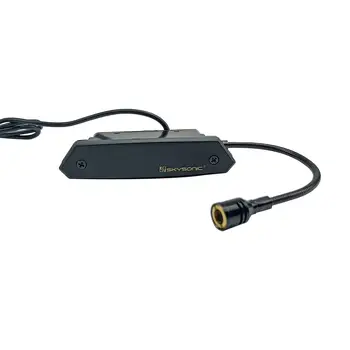 스카이소닉 T-902 어쿠스틱 기타 액티브 사운드홀 픽업 (마그네틱 + 마이크 듀얼 픽업 시스템, 볼륨 조절 기능 포함) 8 best sales 스카이소닉 - №4