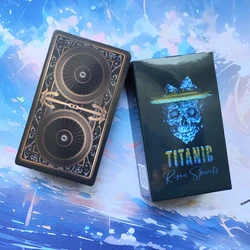 12×7CM cards.Titanic Risen Spirits divination Tarot for Beginners with Guide Book Tarot Unique Indie Tarot Deck for Beginne