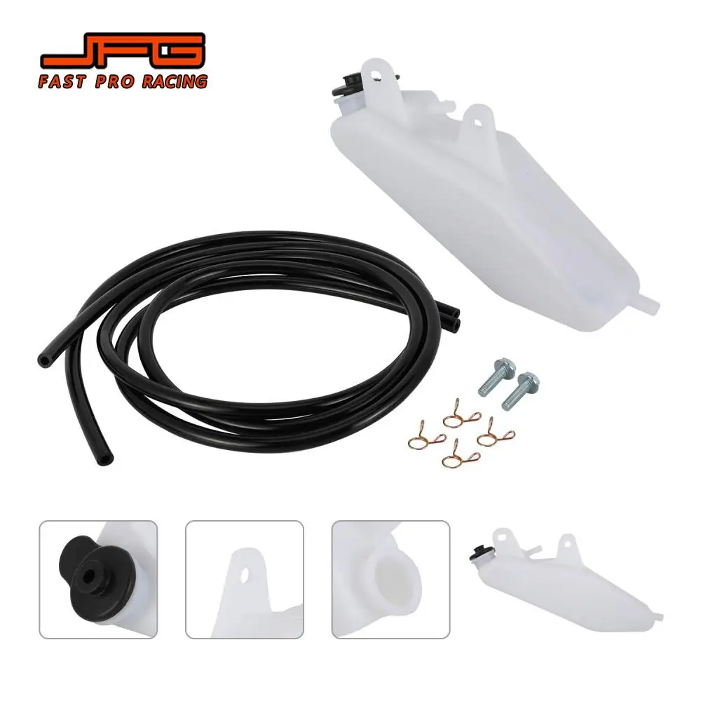 

Radiator Tank Plastic Cooling Kettle Water Bottle Motorcycle Accessories For YFZ 450 2004 2005 2007-2009 2012 Special Edition