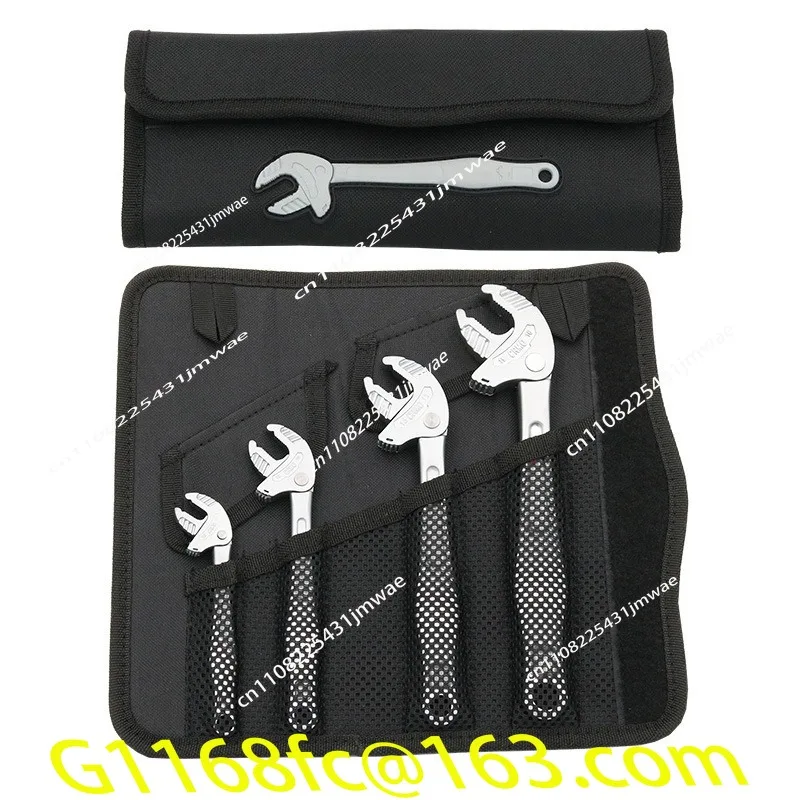 Crab Claw Type Multi-function Fast Adaptive Imitation Ratchet Wrench Industrial Grade Large Opening Movable Wrench