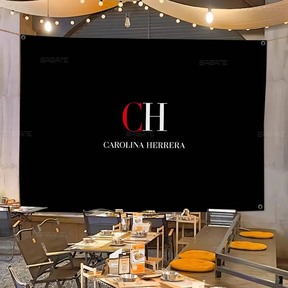 C-CarolinaS Fashion H-HerreraES Family Gatherings Outdoor Atmosphere Flags Camping Decorations Banners