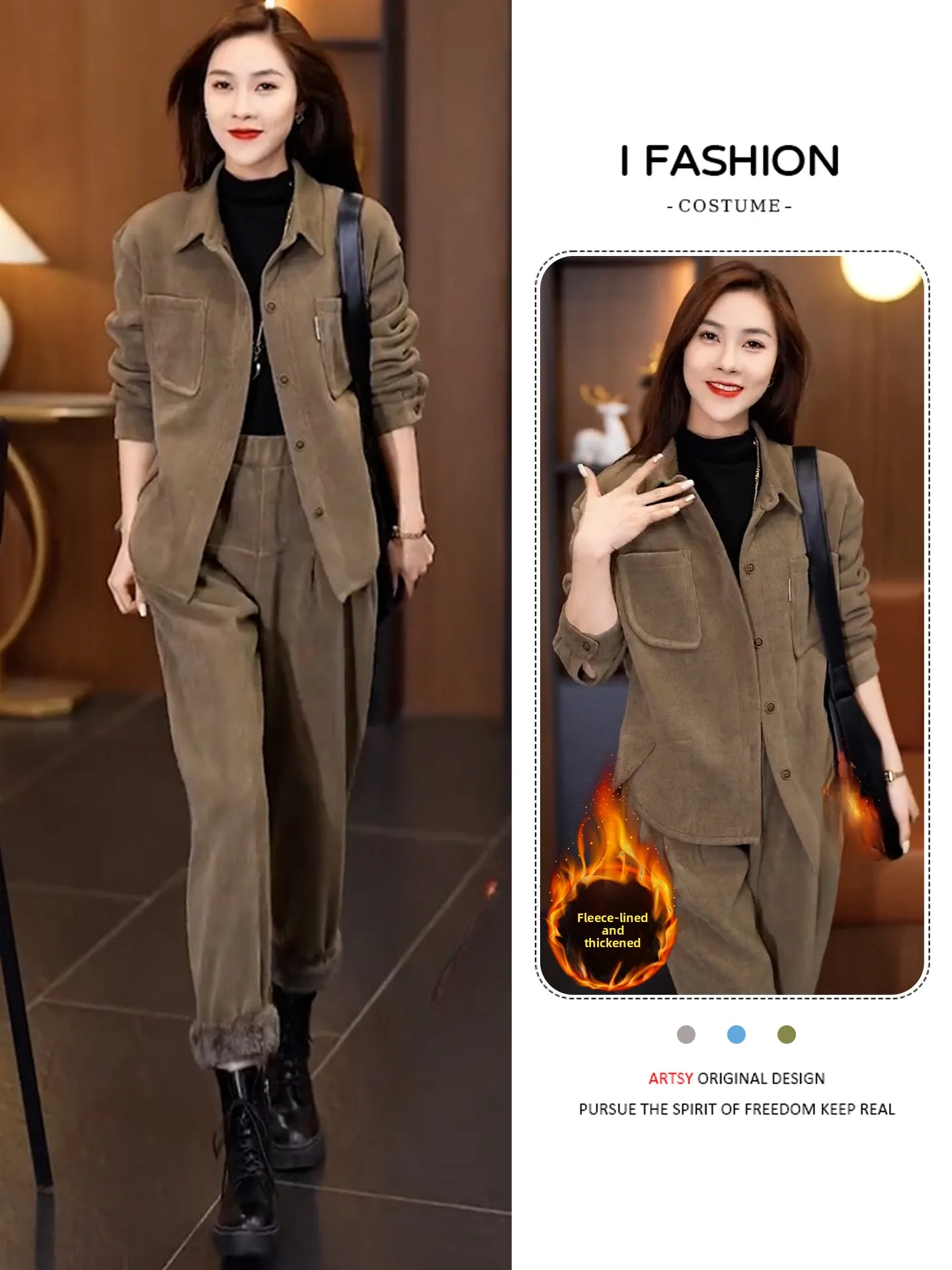 

Laid-ba Sle Thiened down Cotton Jaet Women's Long Sve Fce Lined ort Coat Warm Slimming Winter Outerwear