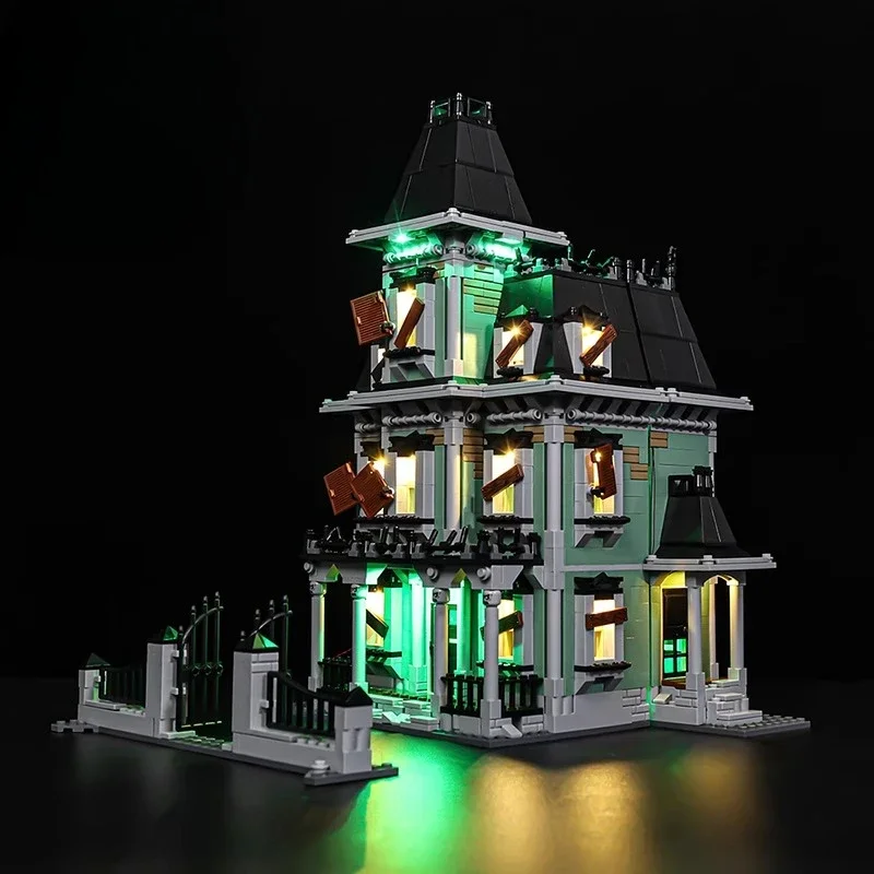 LED Lighting Set Suitable For LEGO Haunted House 10228 Building Blocks Bricks DIY Lamp Toys Set Not Include Model
