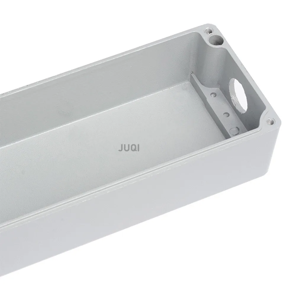 فتحة 22 معدنية من الألومنيوم المصبوب صندوق مقاوم للماء صندوق زر معدني صندوق مفتاح طرفي 12345 فتحة صندوق مقاوم للماء داخلي وخارجي #3