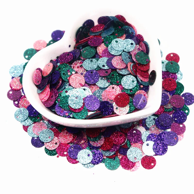 Glitter Mix Star Heart Dot Shaped Colorful Loose Sequins For Shaker Card Nail Art Scrapbook Decoration Makeup confetti