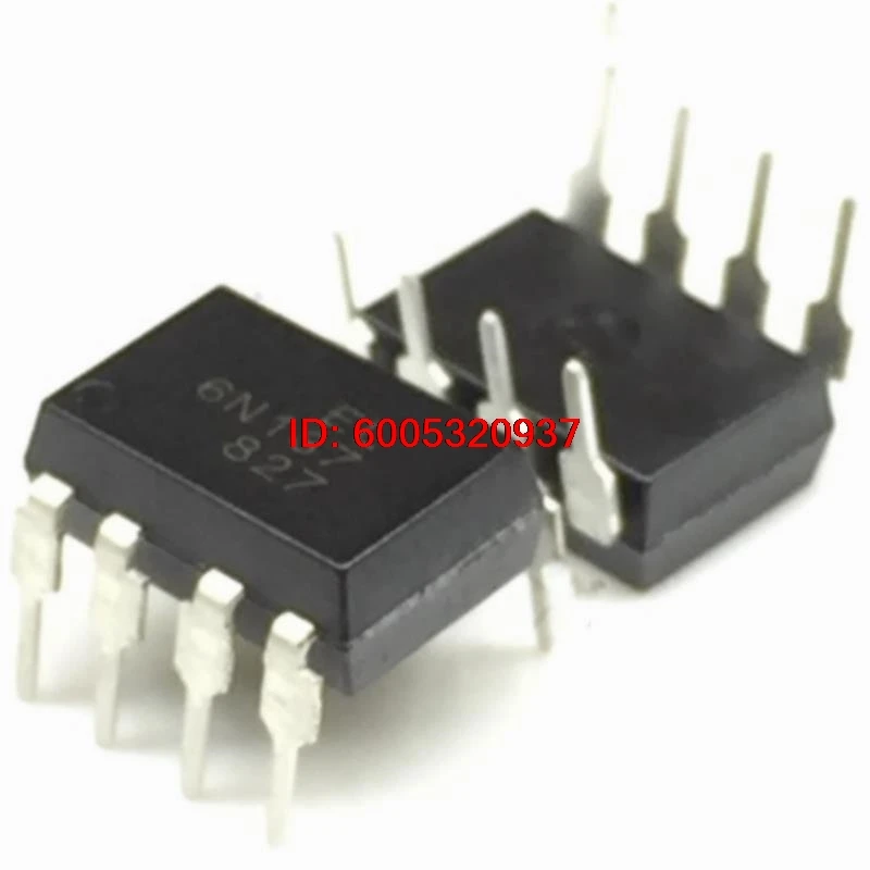 5pcs/lot 6N137 EL6N137 NEW Original Genuine Chip Packing 8-DIP
