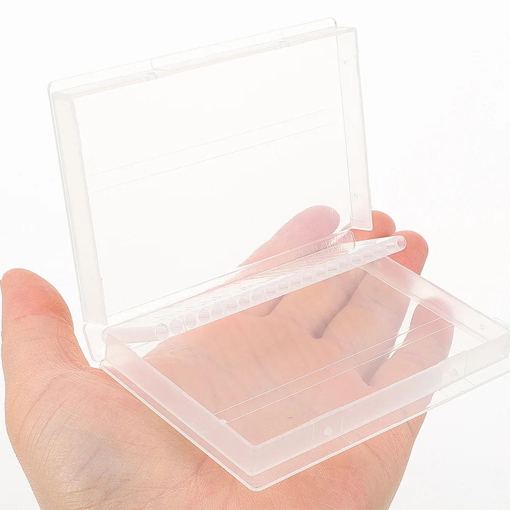 

4pcs Portable Bit Organizer Case, Manicure Tool Storage Box For Grinding Heads Polishing Bits, Travel Nail Care Kit, Empty