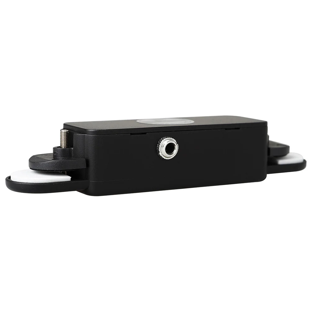 Captador de guitarra clássico acústico mini buraco de som 12 buraco transdutor amplificador fio preto para acessórios guitarra captador transdutor