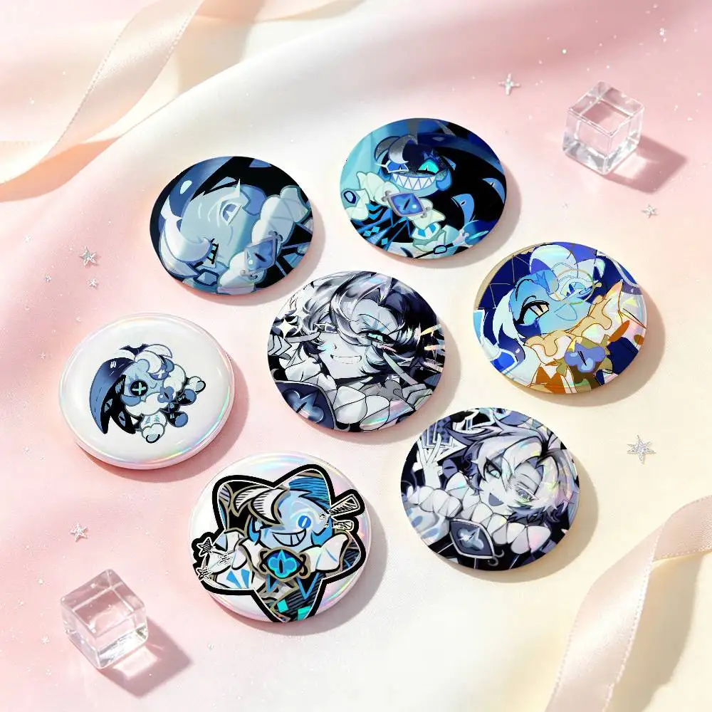 S-Shadow Milk C-Cookie Badges 25 32 44 58 75 Mm Round Cosplay Pin Bag Decor Fans Collect Friends Gifts Brooch Souvenir