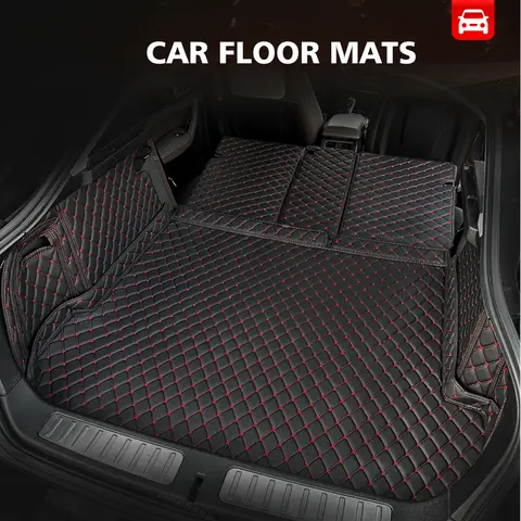 For Ssangyong Korando、ActYon、Rexton、Rexton W Auto Full Coverage Trunk Mat Car Protective Pad Cargo Liner Interior Accessories 10 best sales rexton w - №3