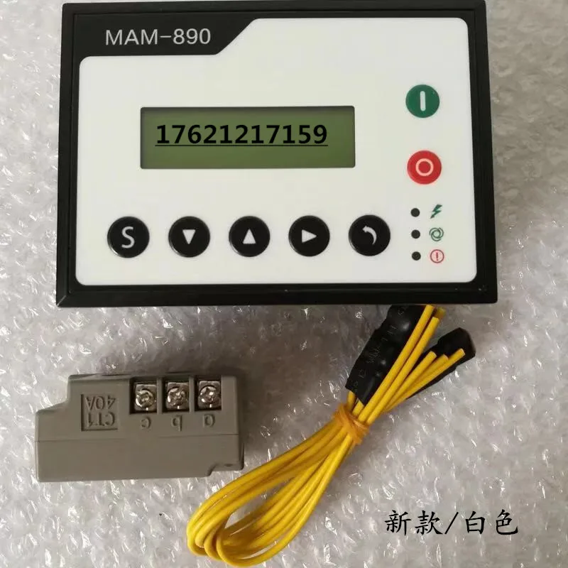 

Air Compressor Controller MAM-890 B 3R 40 PLC Panel for Jaguar Red 5 Rings