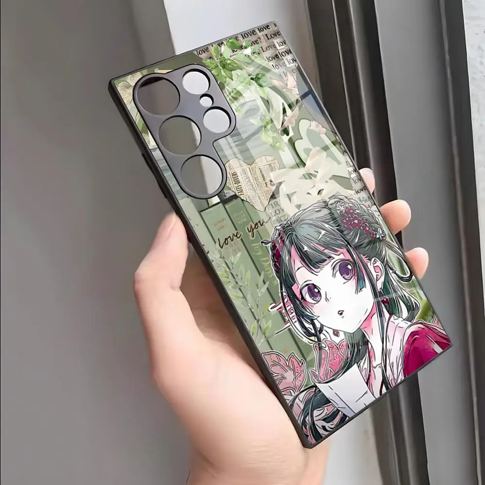 The A-Apothecary Diaries Phone Case For S25 Ultra Samsung S23 S24 Fe S22 S20 S21 Plus A54 A34 A53 A16 Glass Cover