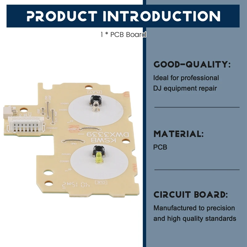 Печатная плата для CDJ 2000 Nexus Play Pause DWX3339 для Pioneer CDJ 2000 Nexus DJ, аксессуары для ремонта оборудования