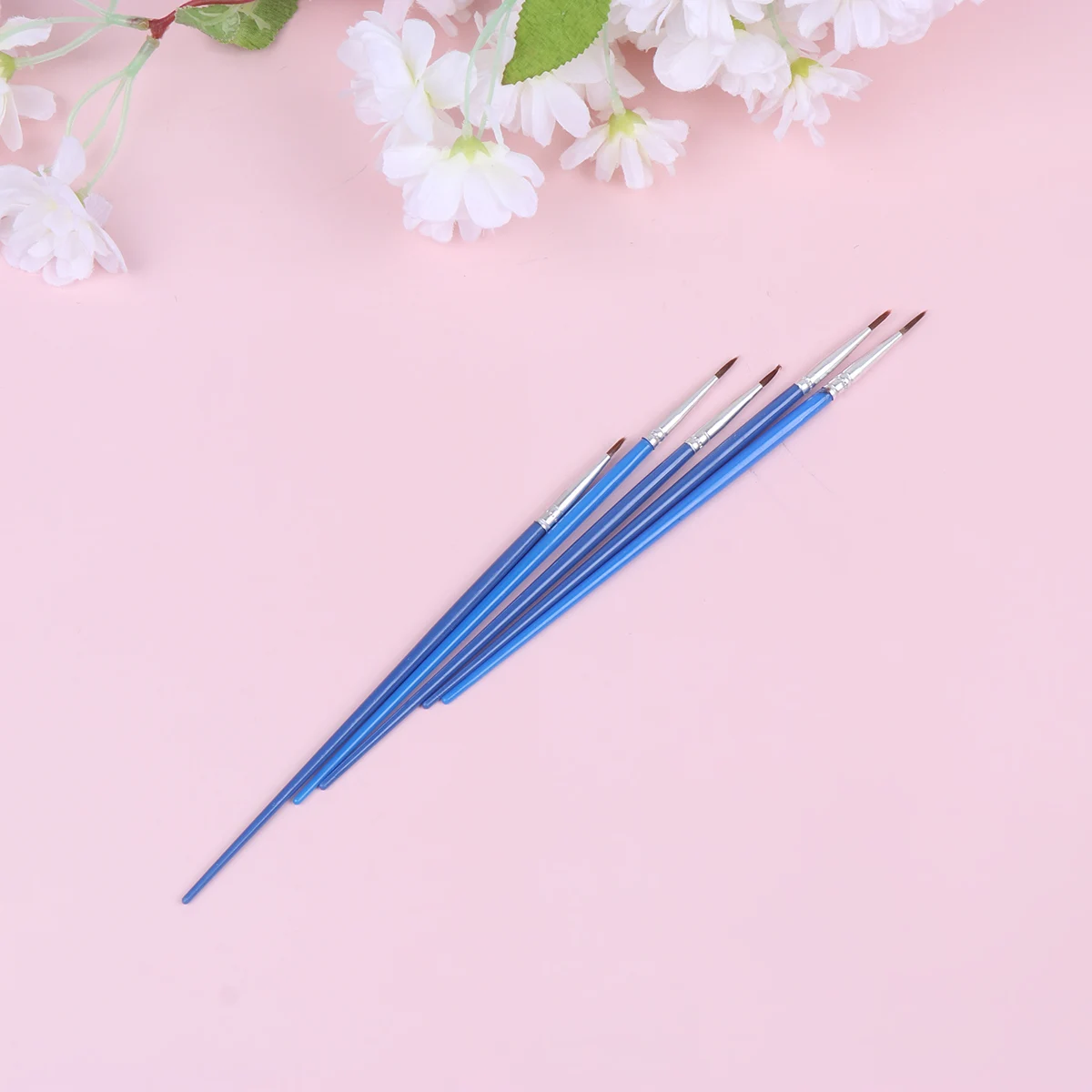 48 Pcs 's Paint Brush Nylon Hair Detail Fine Detailing Miniature Brushes