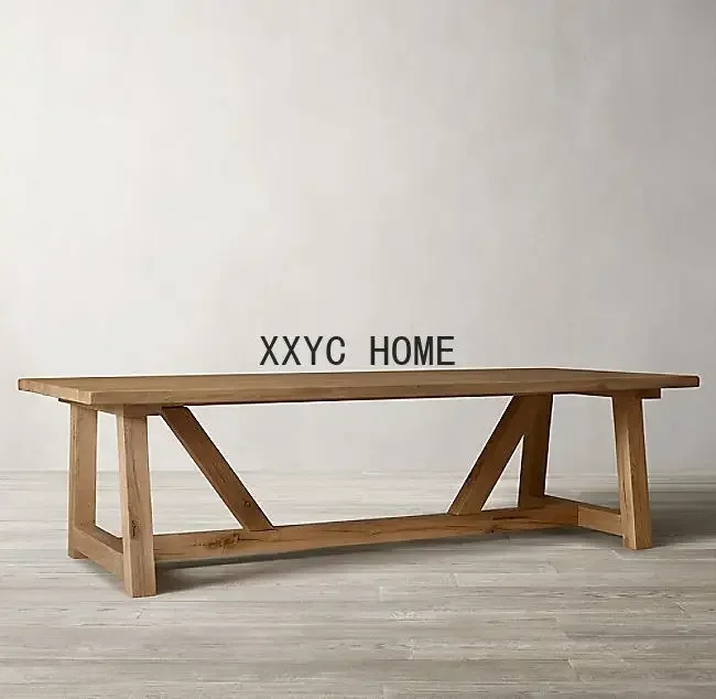 

Американский кантри Ретро твердая древесина Дуб Скандинавский современный потертый чайный столик