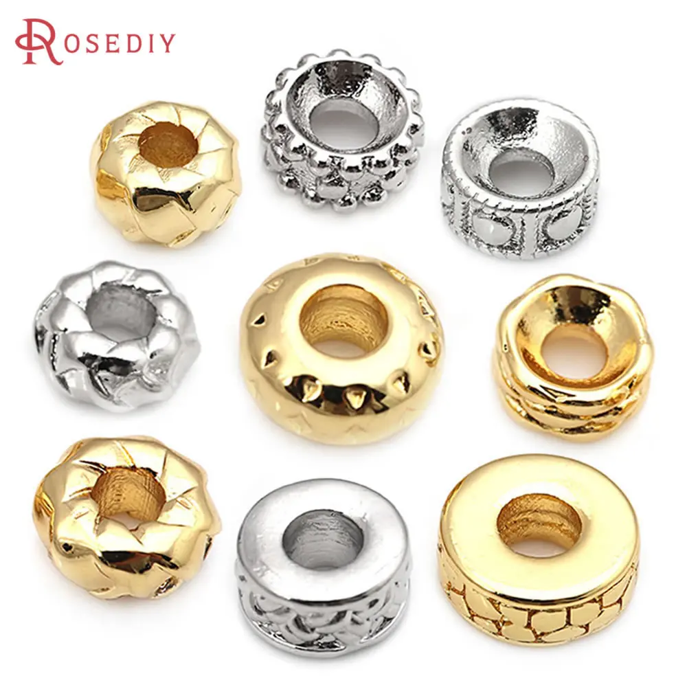 18K Gold Color Bras… - image