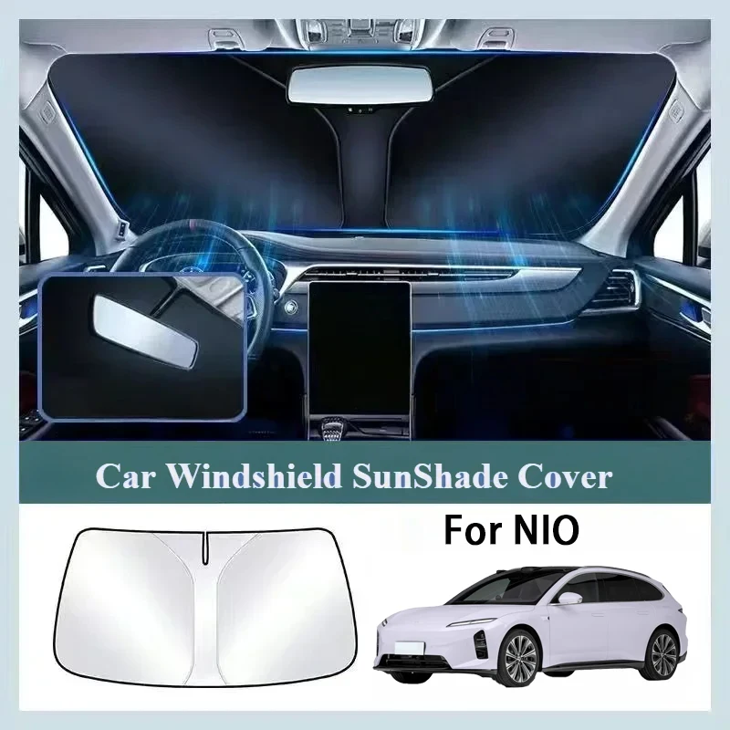 

Suitable for NIO ES6/ET5T/EC6/ET5/ES8/ET7/ET9 car sunshade front windshield sunshade shield cover