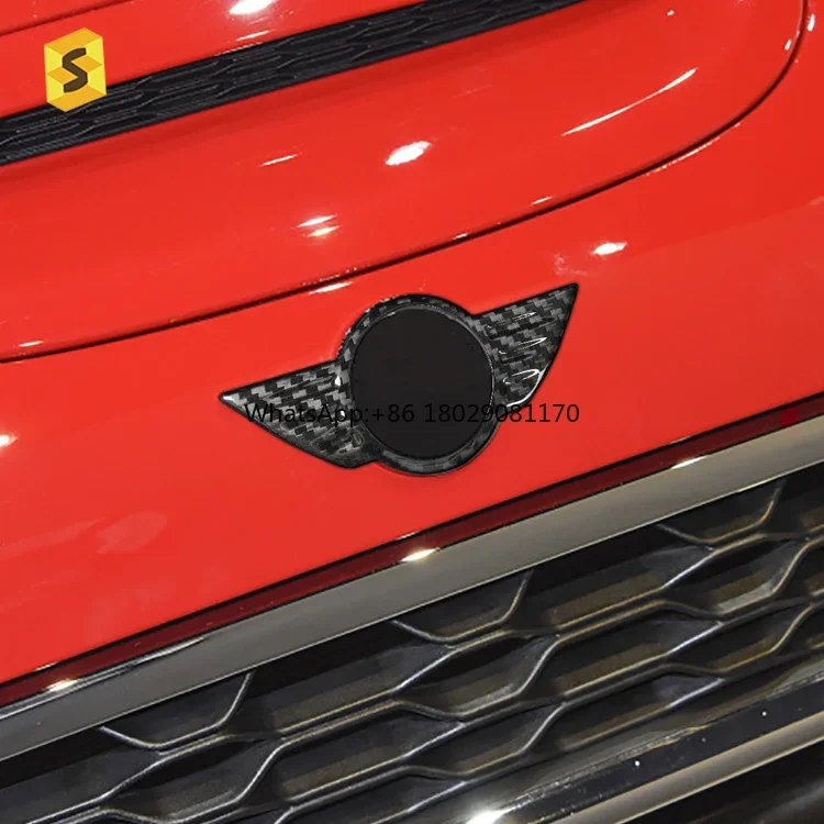 

W-MNA-049 Car Exterior Accsori MINI R F Seri Badge Cover Real Carbon Fiber MINI Emblem