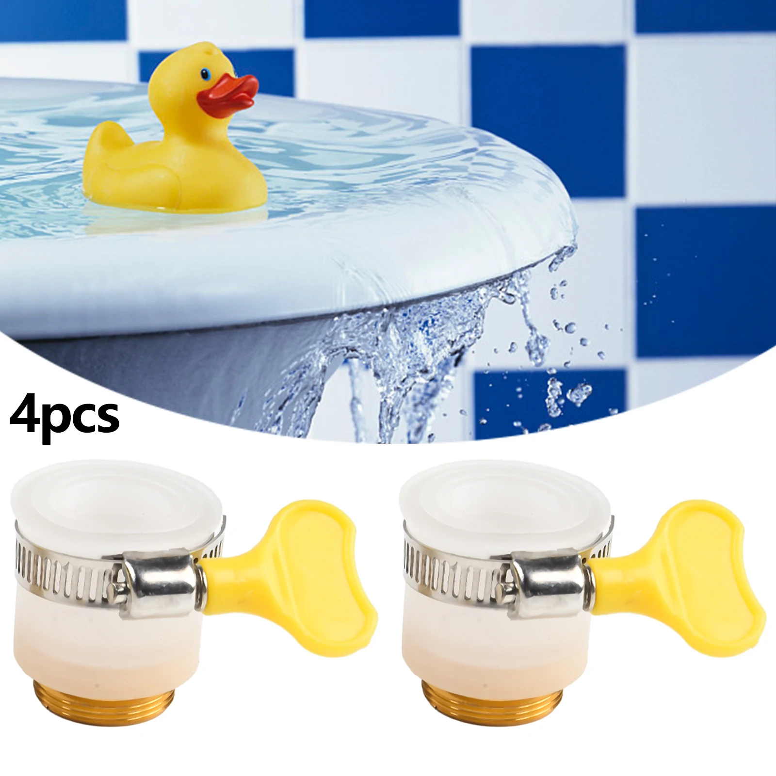 22mm Metal Hose Adapter for Direct Faucet Hookup in Kitchen or Garden Settings with Streamlined Design and Strength