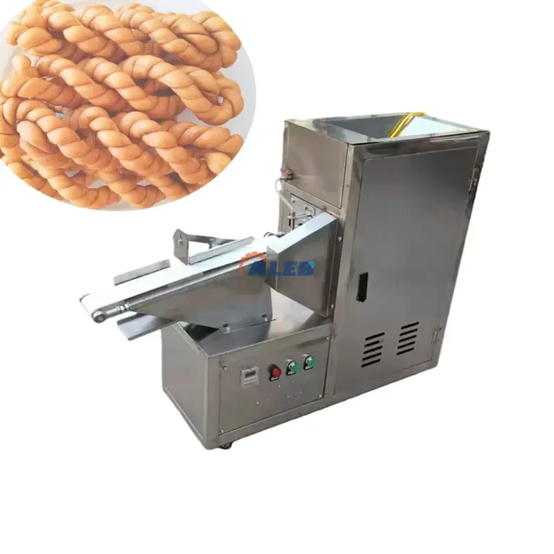 YWM Certificate Commercial Fried Dough Twist Machine 3/6/9 Strands Mahua Machine Soft Dough Twist Machine Crispy Twist Making