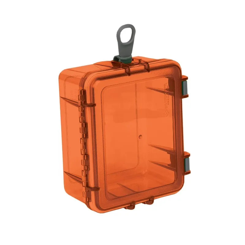 

Водонепроницаемый кейс Outdoor Products Large Watertight Case Dry Box, прочный оранжевый, 8 x 6.75 x 3.5 дюймов, поликарбонат