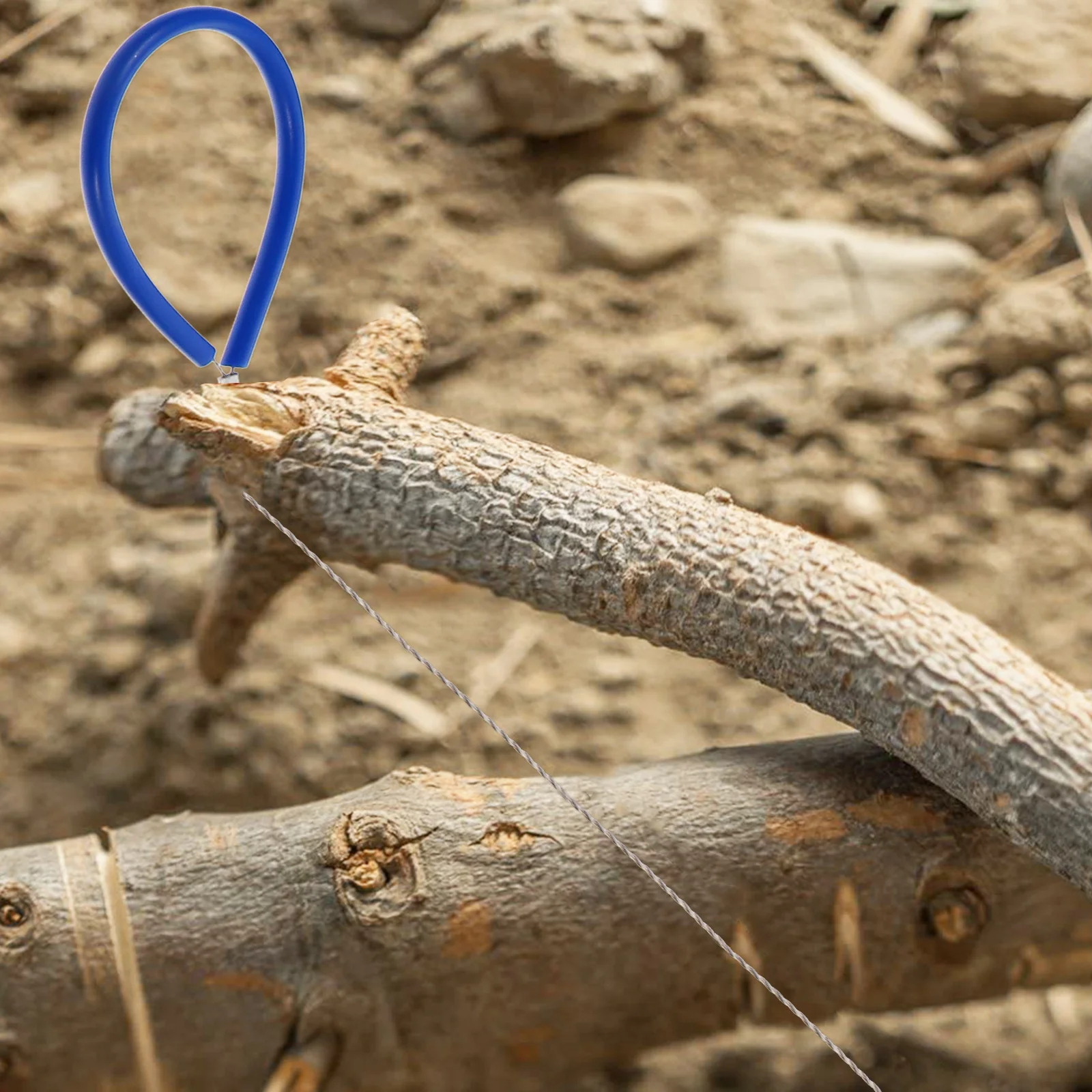 

2pcs Stainless Steel Wire Pvc Handle Portable Outdoor Hand Tool For Camping Hiking Emergency Survival Gear Fretsaw For