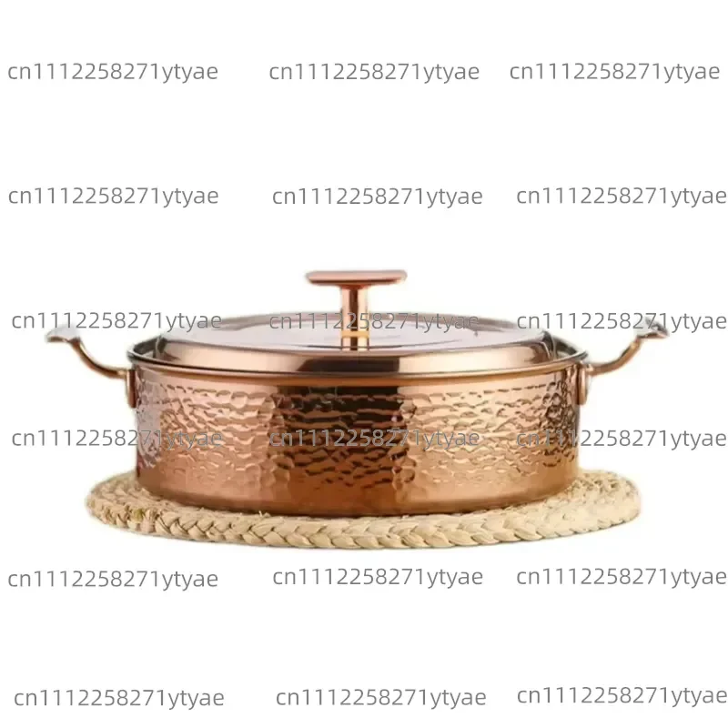 Advanced Thermal Conductivity Quick Heating Round Party Portable Restaurant 304 Stainless Steel Soup Pot