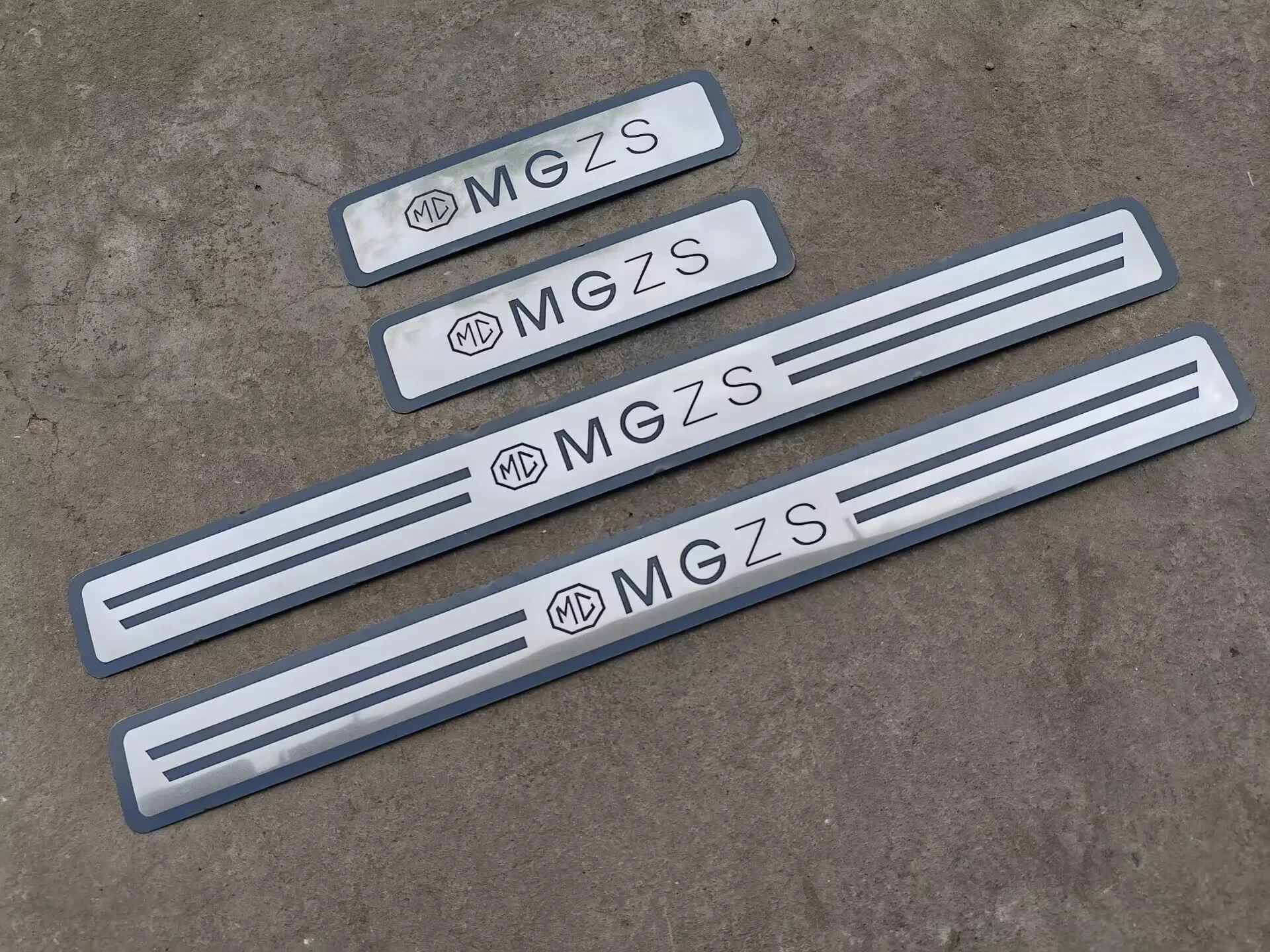 Per MG ZS Pedale di benvenuto Modifica MGZS Esclusiva striscia di soglia ultra sottile Accessori