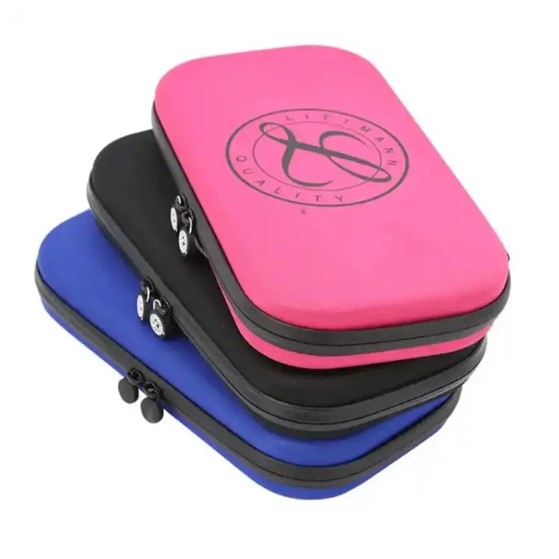 Portable Stethoscope Storage Box Travel Carrying Case Mesh Bag Hard Drive Pen Medical Organizer  Medical Organizer