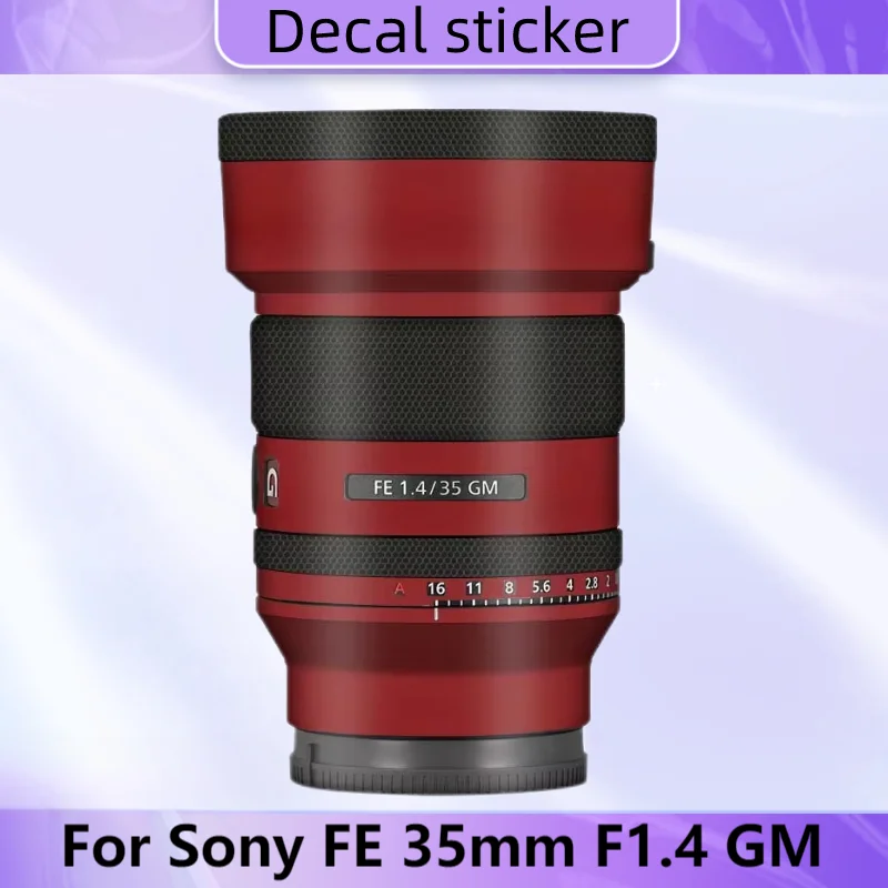 

For Sony FE 35mm F1.4 GM Lens Sticker Protective Skin Decal Vinyl Wrap Film Anti-Scratch Protector Coat SEL35F1.4GM 1.4/35